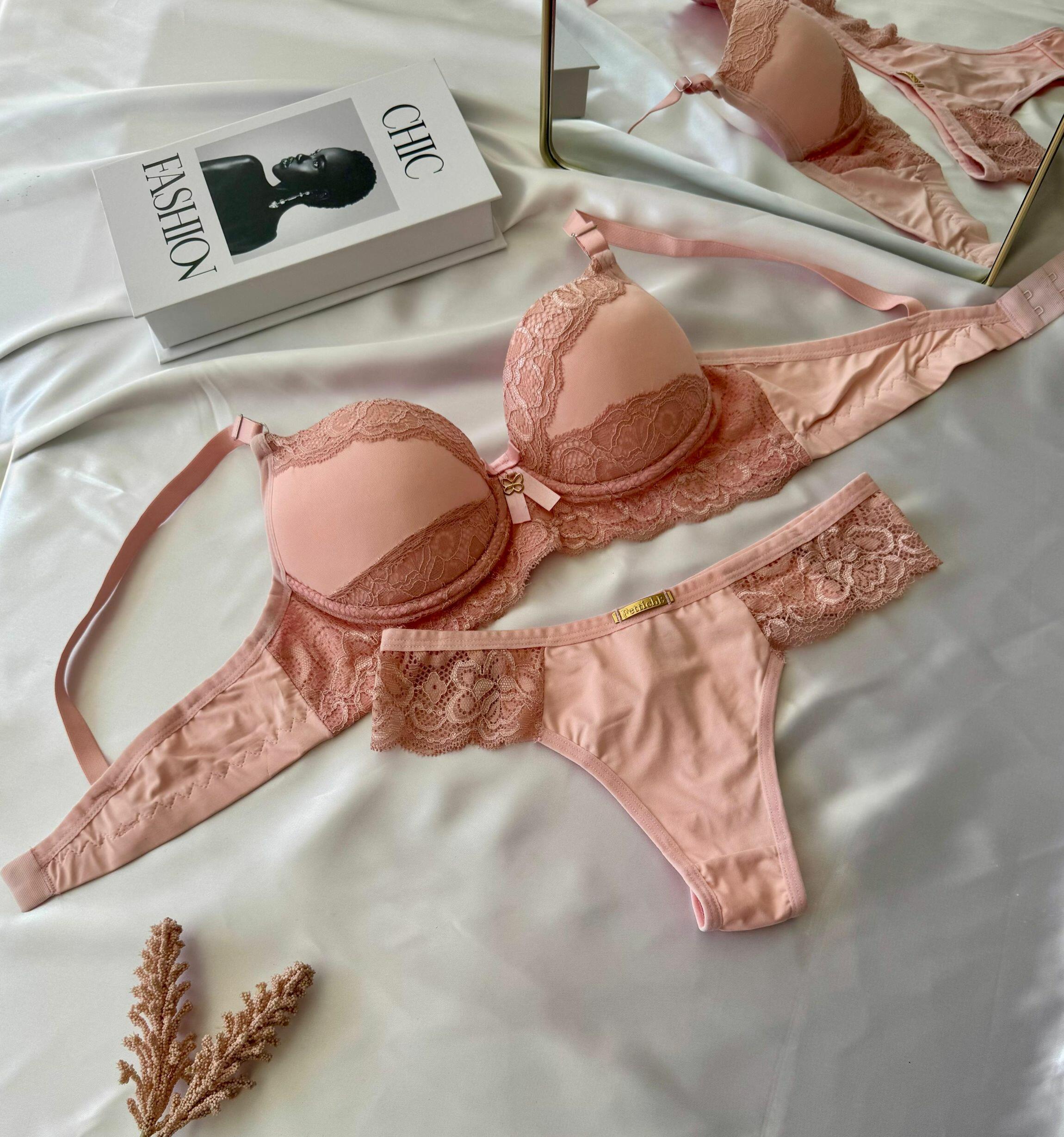 CONJUNTO WERIKA FIO DUPLO MICROFIBRA/RENDA