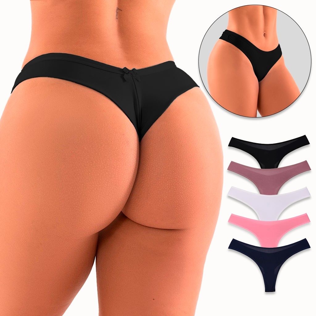 Calcinha Fio duplo Confort Empina Bumbum - Imagem 2