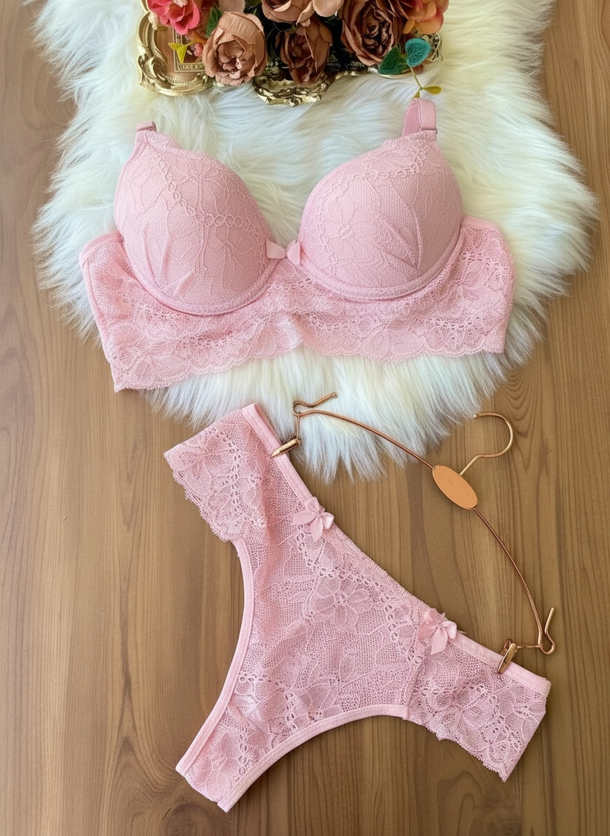 CONJUNTO PANDORA (FIO) LUXO RENDADO 414 - Imagem 3