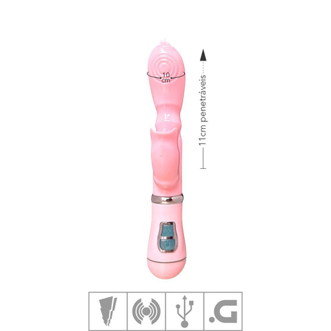 VIBRADOR PONTO G RECARREGÁVEL SI - ROSA - Imagem 2