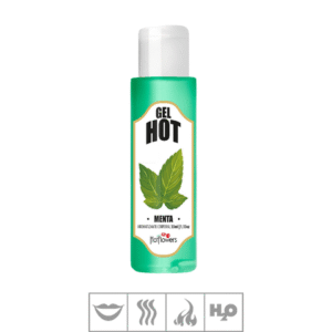 GEL COMESTÍVEL HOT FLOWERS HOT 35ML - MENTA