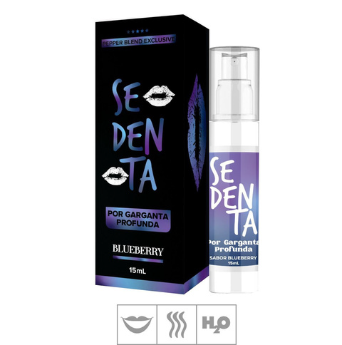 SPRAY PARA SEXO ORAL GARGANTA PROFUNDA SEDENTA - BLUEBERRY