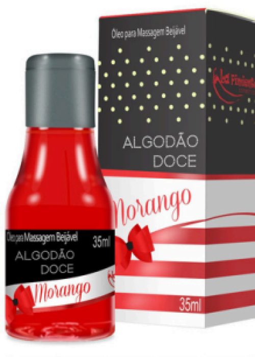 GEL COMESTÍVEL ALGODÃO DOCE 35ML (ST134) - MORANGO